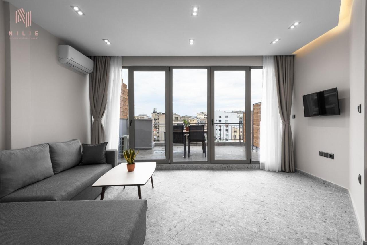 The Skysphere, Nilie Hospitality Mgmt Lägenhet Thessaloníki Exteriör bild