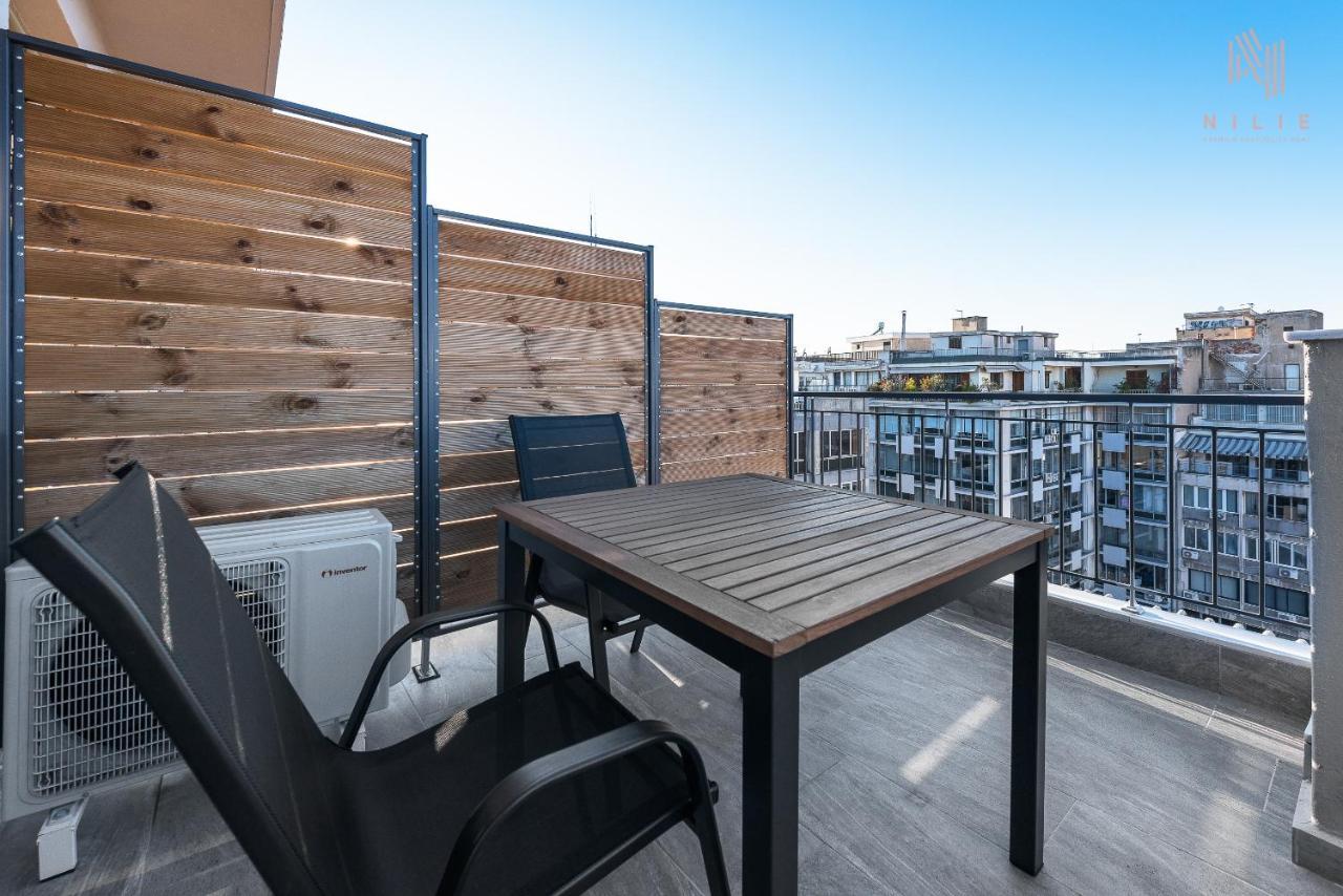 The Skysphere, Nilie Hospitality Mgmt Lägenhet Thessaloníki Exteriör bild