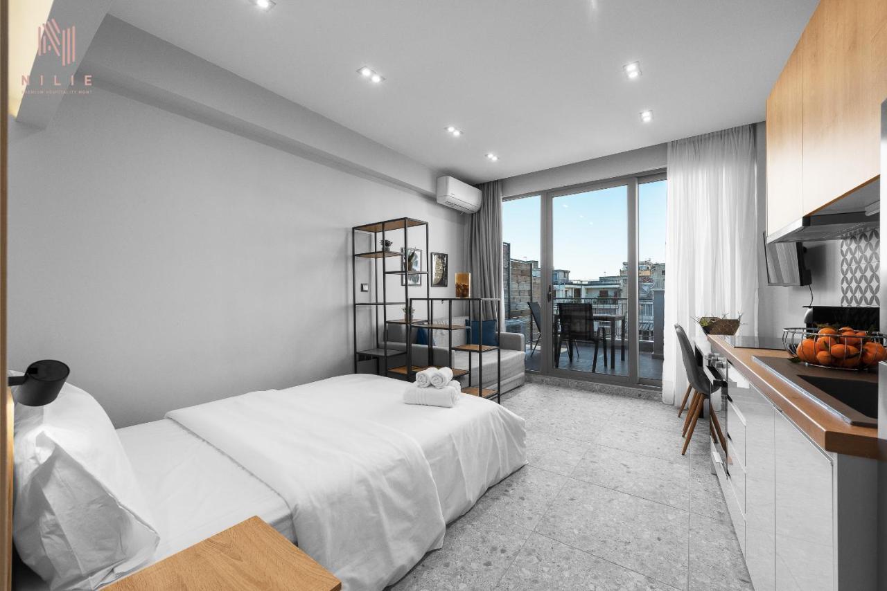 The Skysphere, Nilie Hospitality Mgmt Lägenhet Thessaloníki Exteriör bild
